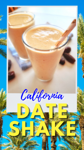 California Date Shake Recipe Easy Healthy.
