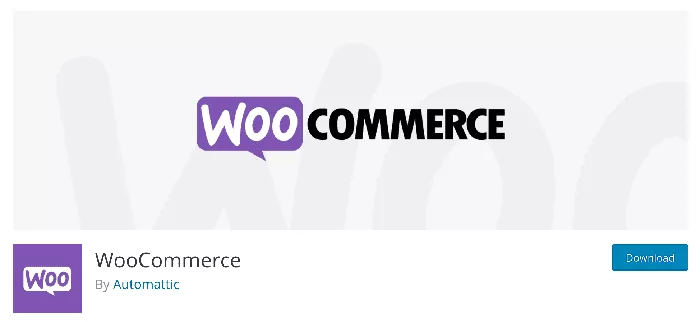 screenshot woocommece homepage