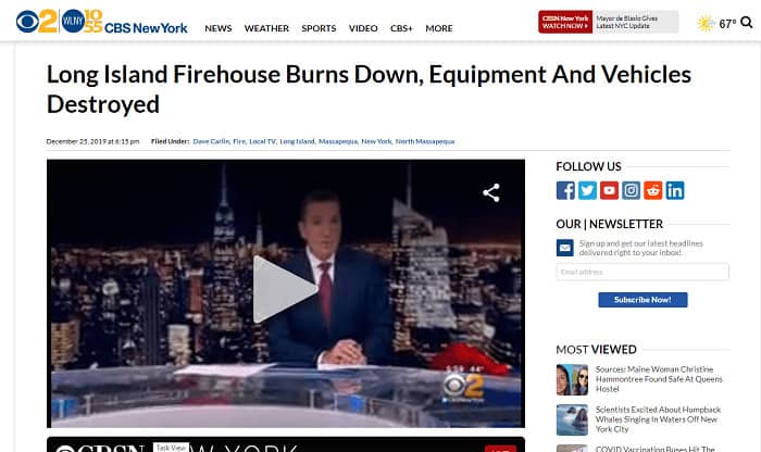 irony examples ironic news firehouse burns down