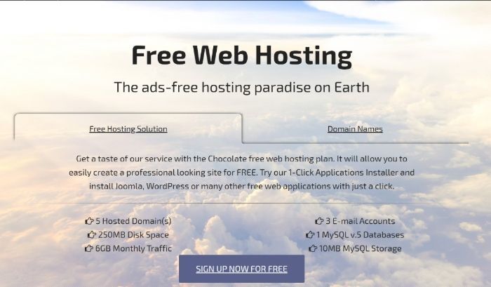 Free WordPress Hosting - Freehostia