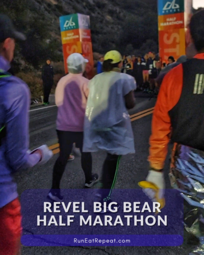 Revel Big Bear Half Marathon Race Recap start